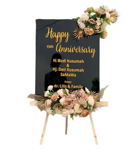 Papan Bunga Akrilik Jatiduwur