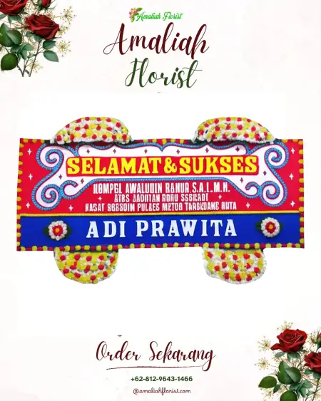 Papan Bunga Ucapan Selamat Jatiduwur